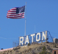flag on Goat Hill